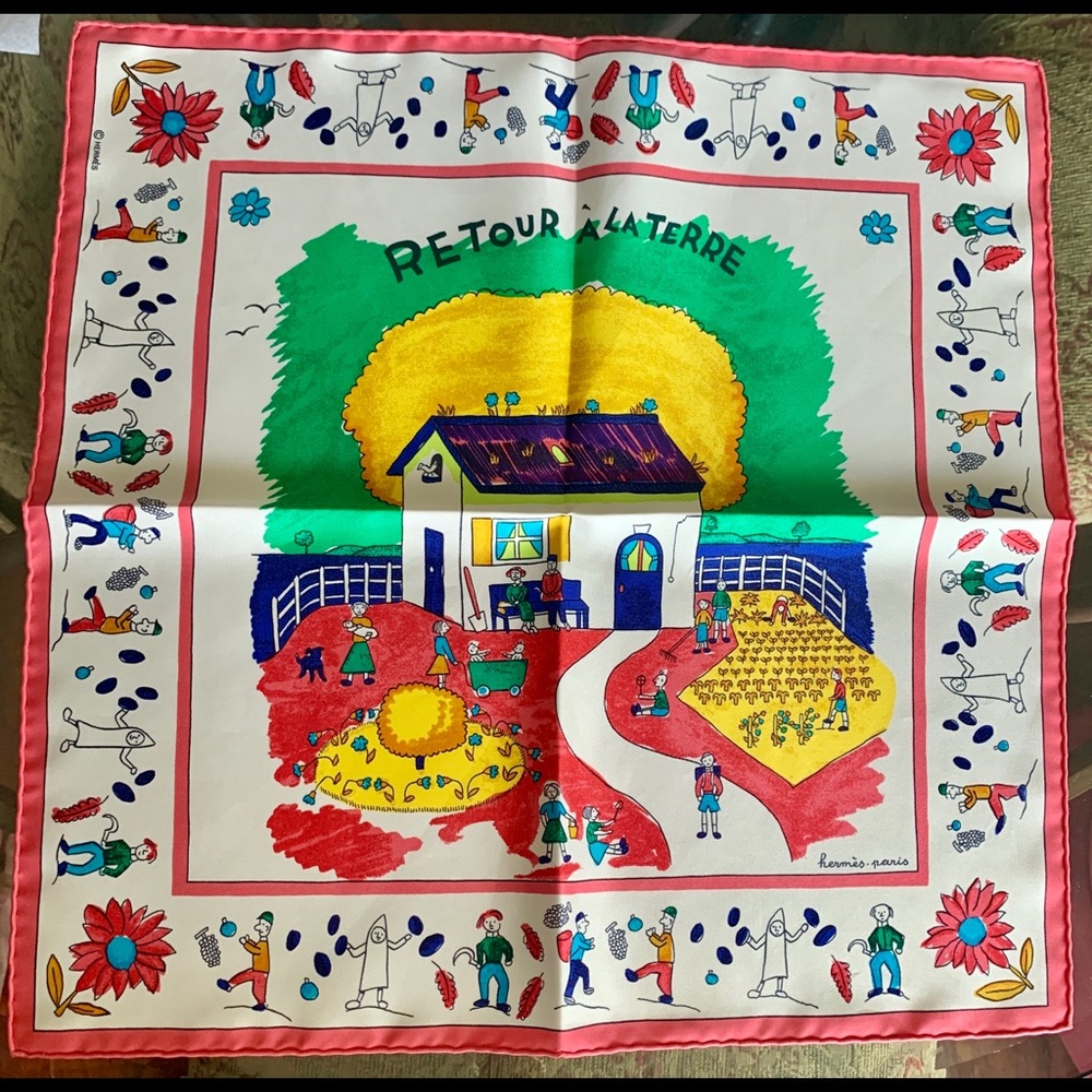 Hermès Silk Scarf